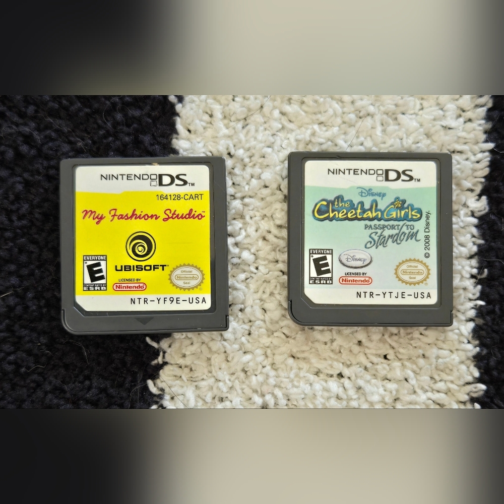 My Fashion Studio and The Cheetah Girls Passport to Stardom Nintendo DS